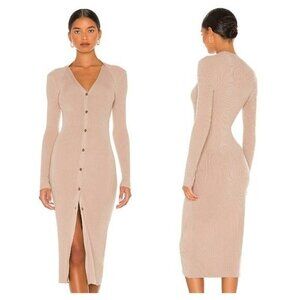 Song of Style Lula Dress - Oyster Grey